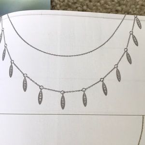 Chloe + Isabel Jewelry - PavΓ© Two-Row Necklace Chloe + Isabel Jewelry - PavΓ© Two-Row Necklace